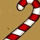 Seventh candy cane.